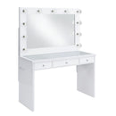  Elements International Ariana CVAR700VB/VM Vanity Set - White IMAGE 2