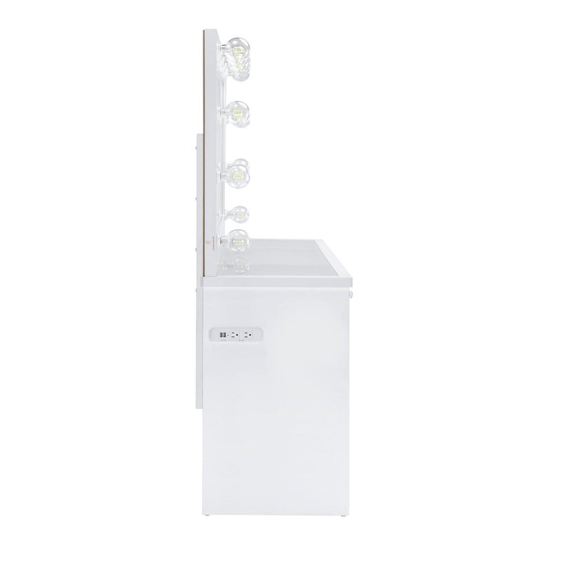 Elements International Ariana CVAR700VB/VM Vanity Set - White IMAGE 7