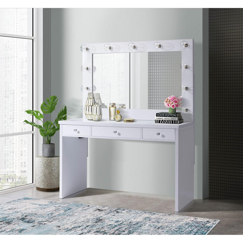 Elements International Ariana CVAR700VB/VM Vanity Set - White IMAGE 9