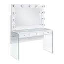  Elements International Jacey CVJZ700VB/VM Vanity Set - White IMAGE 2