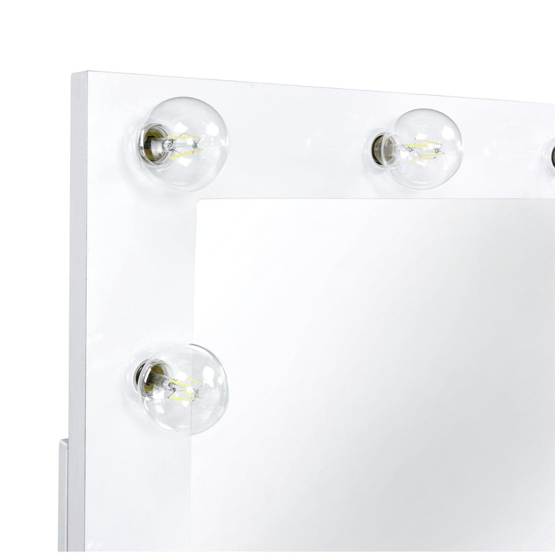  Elements International Jacey CVJZ700VB/VM Vanity Set - White IMAGE 4