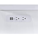  Elements International Jacey CVJZ700VB/VM Vanity Set - White IMAGE 6