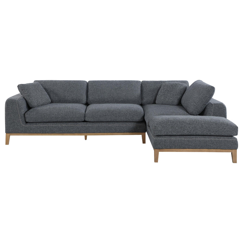 Coaster Furniture Persia Fabric 2 pc Sectional 508857 IMAGE 2