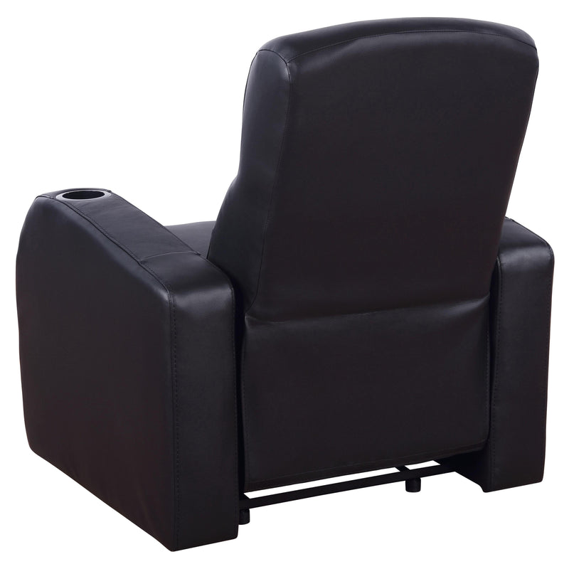  Coaster Furniture Cyrus 600001-S3B 3 pc Home Theater Seating IMAGE 4