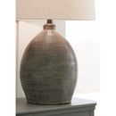  Signature Design by Ashley Joyelle L100744 Terracotta Table Lamp IMAGE 2