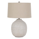  Signature Design by Ashley Jamon L100764 Ceramic Table Lamp IMAGE 1