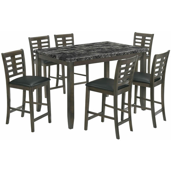  Elements International Nash DNS3007CS 7 pc Counter Height Dining Set IMAGE 1