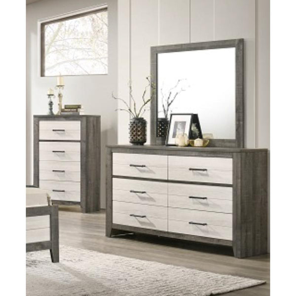 Crown Mark Rhett Gray Dresser | Ornate Home Crown Mark Rhett Gray Dresser | Ornate Home