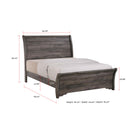  Crown Mark Coralee B8100-K California King Bed IMAGE 3