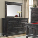  Elements International Morrisons MO600 Dresser and Mirror Set IMAGE 1