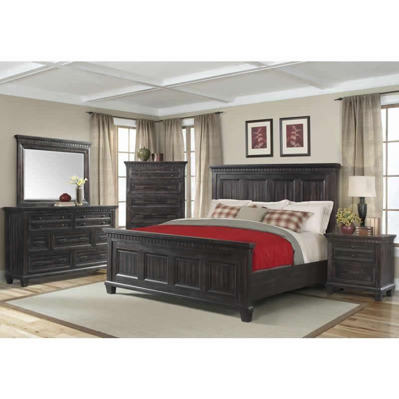  Elements International Morrisons MO600 Dresser and Mirror Set IMAGE 2