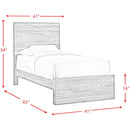  Elements International Bailey BY500TB Twin Panel Bed IMAGE 5