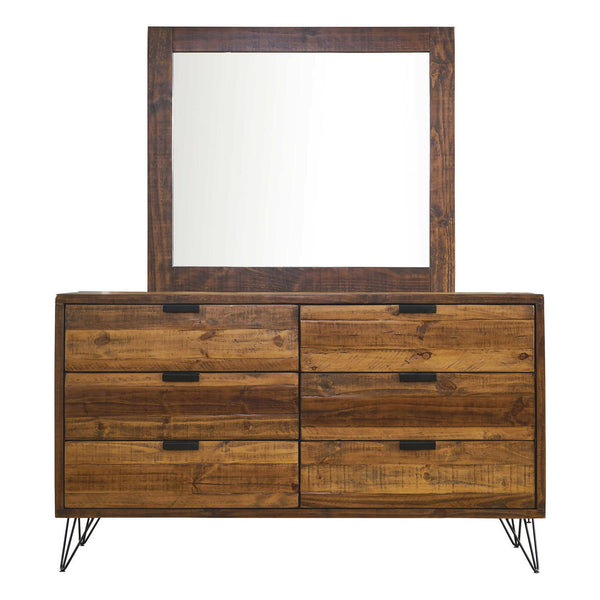  Elements International Cruz MBCZ100DRMR Dresser and Mirror Set IMAGE 1