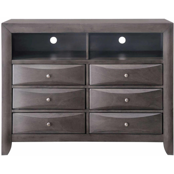  Elements International Emily Grey EG100TV Chest IMAGE 1