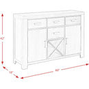  Elements International Grady DGD800SV Server - Black IMAGE 4