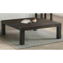  Elements International Grady TGD100CTSQE Square Coffee Table w/Casters IMAGE 1