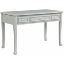  Elements International Jesse JS300DKHT Desk w/ Hutch - Grey IMAGE 2