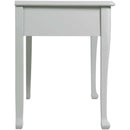  Elements International Jesse JS300DKHT Desk w/ Hutch - Grey IMAGE 4