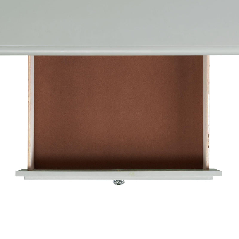  Elements International Jesse JS300DKHT Desk w/ Hutch - Grey IMAGE 6