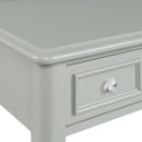  Elements International Jesse JS300DK Desk - Grey IMAGE 4