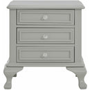  Elements International Jesse JS300NSO Nightstand - Grey IMAGE 2