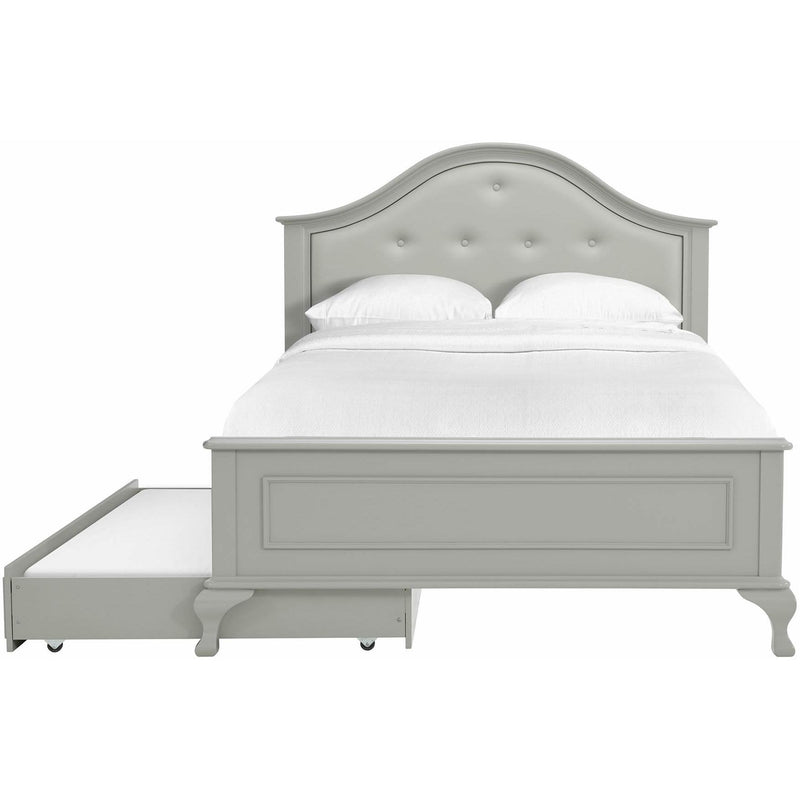  Elements International Jesse JS300FTB Full Panel Bed w/ Trundle - Grey IMAGE 2