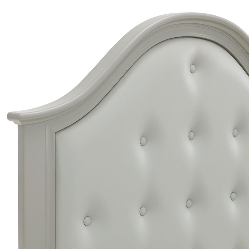  Elements International Jesse JS300FTB Full Panel Bed w/ Trundle - Grey IMAGE 3