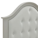  Elements International Jesse JS300FB Full Panel Bed - Grey IMAGE 2