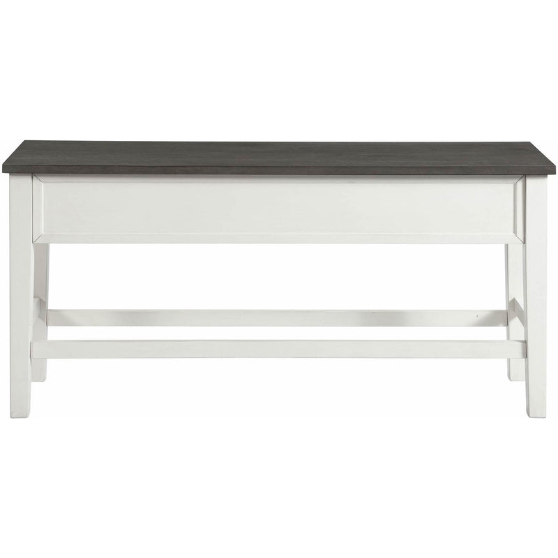  Elements International Kayla DKY350CSBN Counter Height Storage Bench IMAGE 2