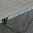  Elements International Kingston KT900NS Nightstand w/USB - Grey IMAGE 3