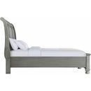  Elements International Kingston KT900KSB King Platform Bed w/Storage - Grey IMAGE 3