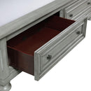  Elements International Kingston KT900QSB Queen Platform Bed w/Storage - Grey IMAGE 6