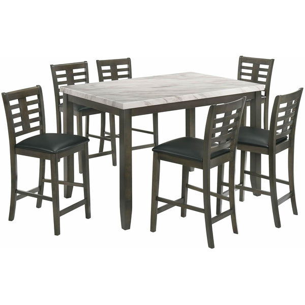  Elements International Nash DNS1007CS 7 pc Counter Height Dining Set IMAGE 1