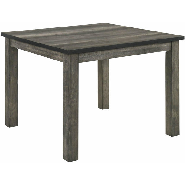 Elements International Square Nathan Counter Height Dining Table DNH100CT IMAGE 1