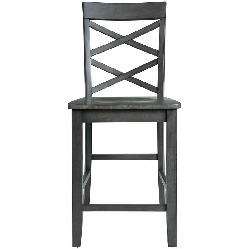  Elements International Renegade DRN300CSC Counter Height Side Chair - Grey IMAGE 2