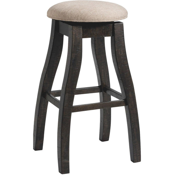  Elements International Stone DST100BSWSBTF 30" Swivel Backless Bar Stool - Charcoal IMAGE 1
