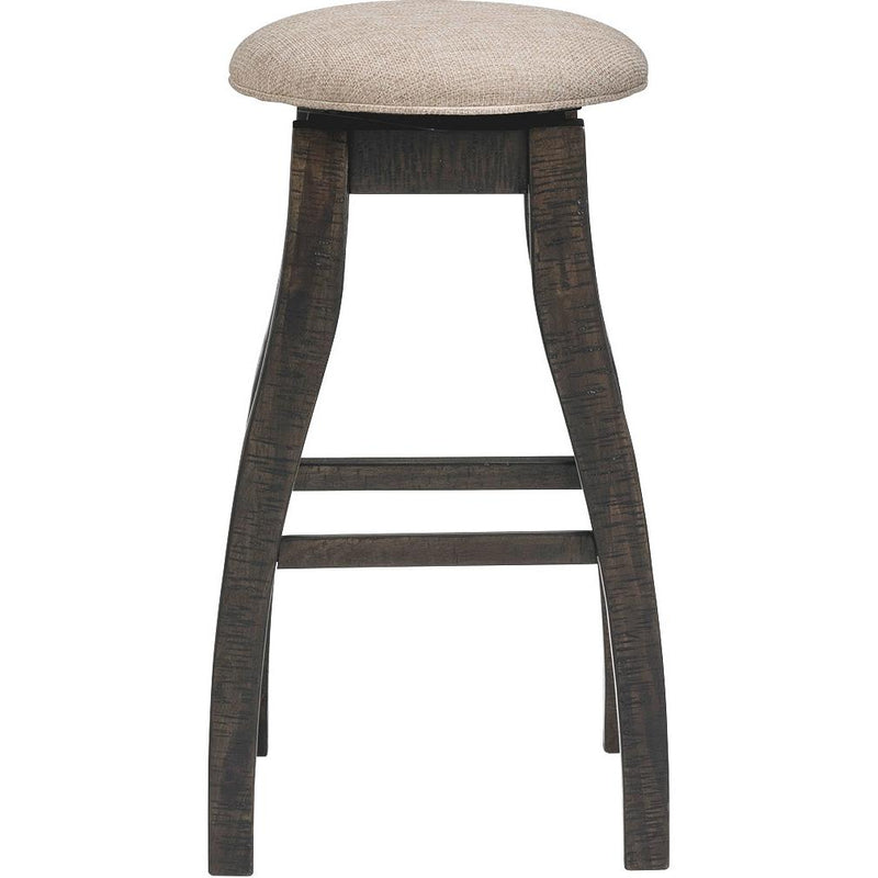  Elements International Stone DST100BSWSBTF 30" Swivel Backless Bar Stool - Charcoal IMAGE 2