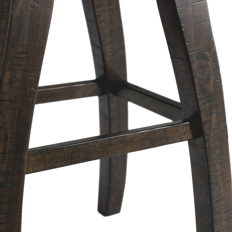 Elements International Stone DST100BSWSBTF 30" Swivel Backless Bar Stool - Charcoal IMAGE 7