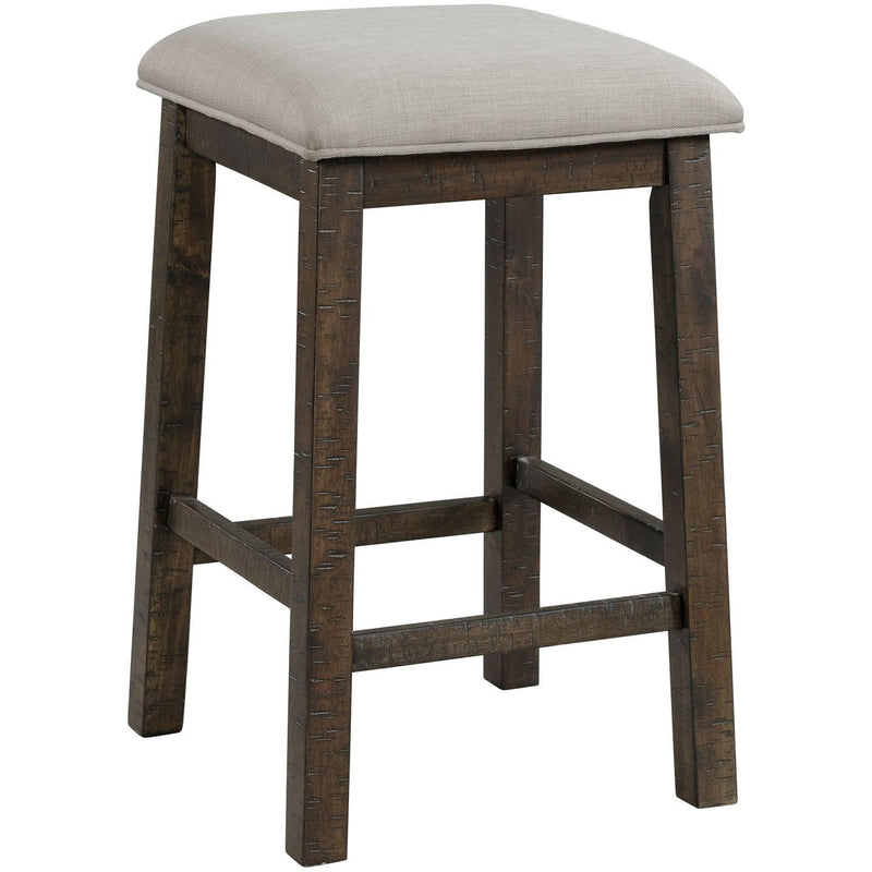  Elements International Stone TST100BTSP 4 pc Counter Height Dinette - Charcoal IMAGE 3