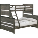  Elements International Wade WE600TFB Twin/Full Bunk Bed IMAGE 1