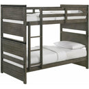  Elements International Wade WE600TTB Twin/Twin Bunk Bed IMAGE 1