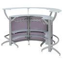  Coaster Furniture 100135-S3 3 pc Bar Unit IMAGE 7