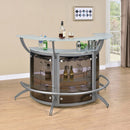  Coaster Furniture 100135-S3 3 pc Bar Unit IMAGE 9