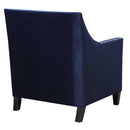  Elements International Tiffany UTF286100 Accent Chair - Broadway Navy IMAGE 3
