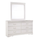 Signature Design by Ashley Anarasia B129B3 Dresser and Mirror IMAGE 1