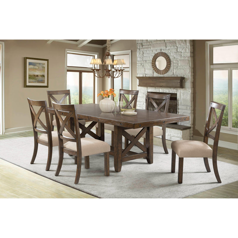  Elements International Franklin DFK100DT Dining Table IMAGE 2