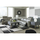 Signature Design by Ashley Correze U94202S2 3 pc Power Reclining Sectional IMAGE 12