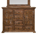  Elements International Olivia MBLV500DR Dresser - Brown IMAGE 1