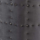  Elements International Allie UAL288001 Storage Ottoman - Slate IMAGE 5