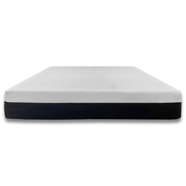  Elements International Element Sleep 10" Memory Foam Mattress with Black Border (King) IMAGE 1